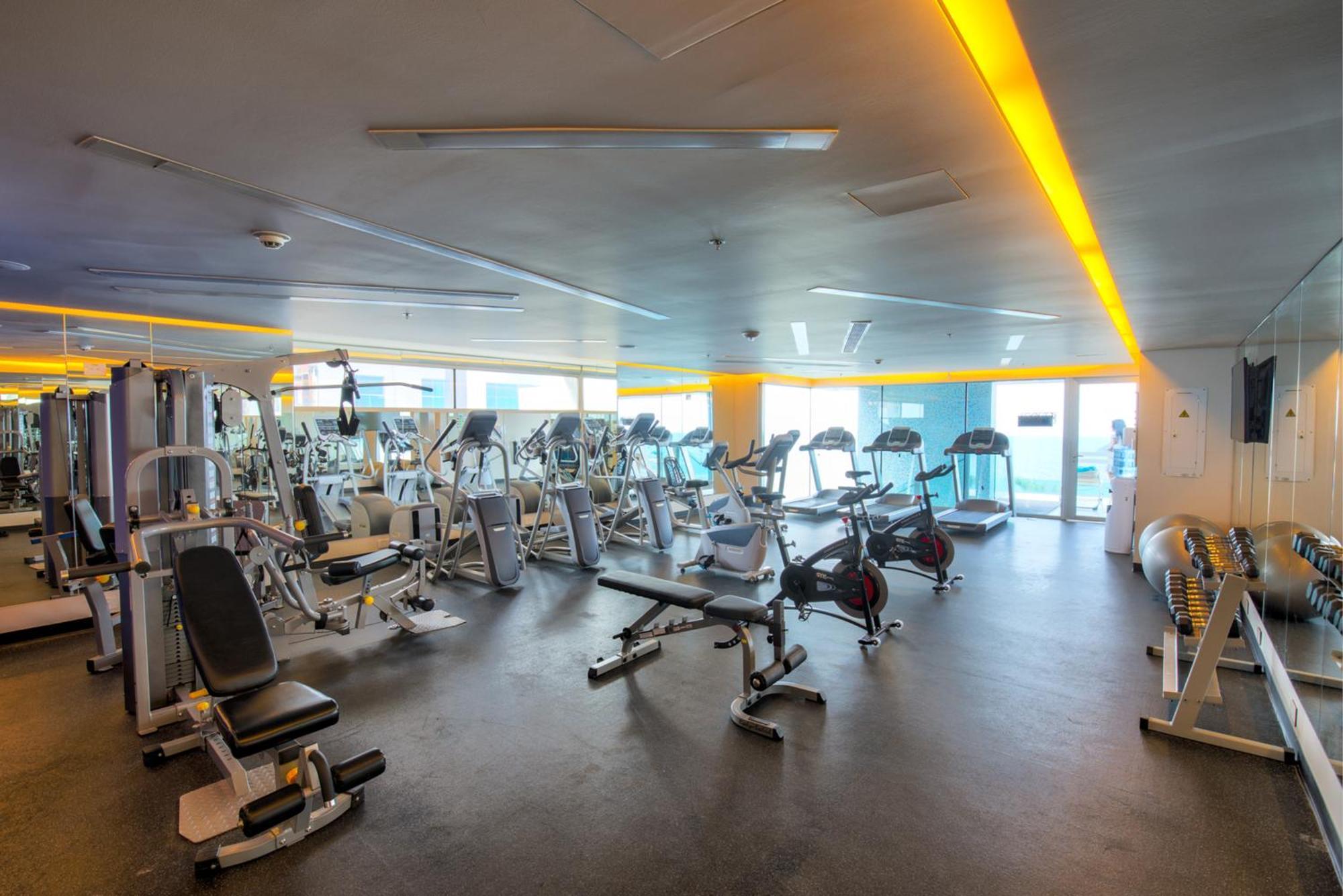 Estelar Cartagena De Indias Hotel Y Centro De Convenciones Exteriér fotografie The gym at the hotel